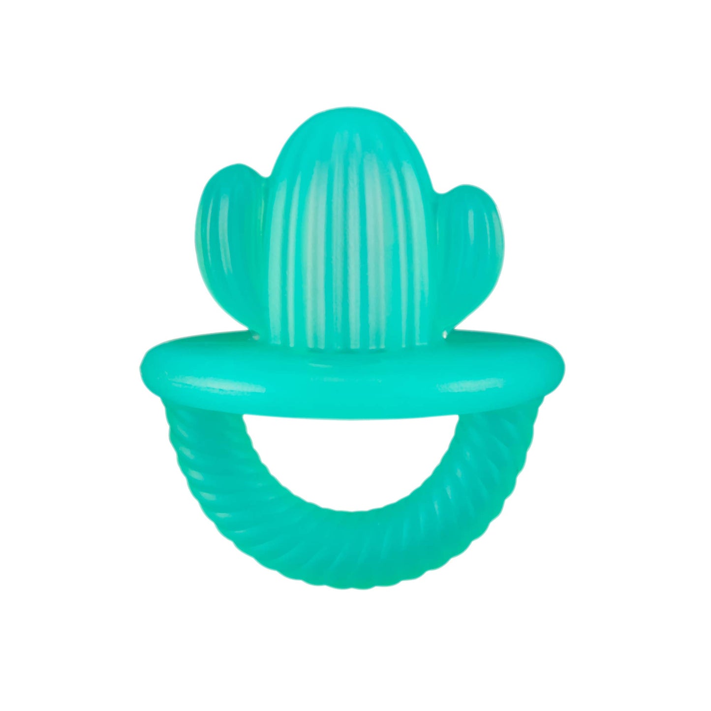 Teensy Teether Soothing Silicone Teether - Cactus, Itzy Ritzy, eco-friendly Toys, Mountain Kids Toys