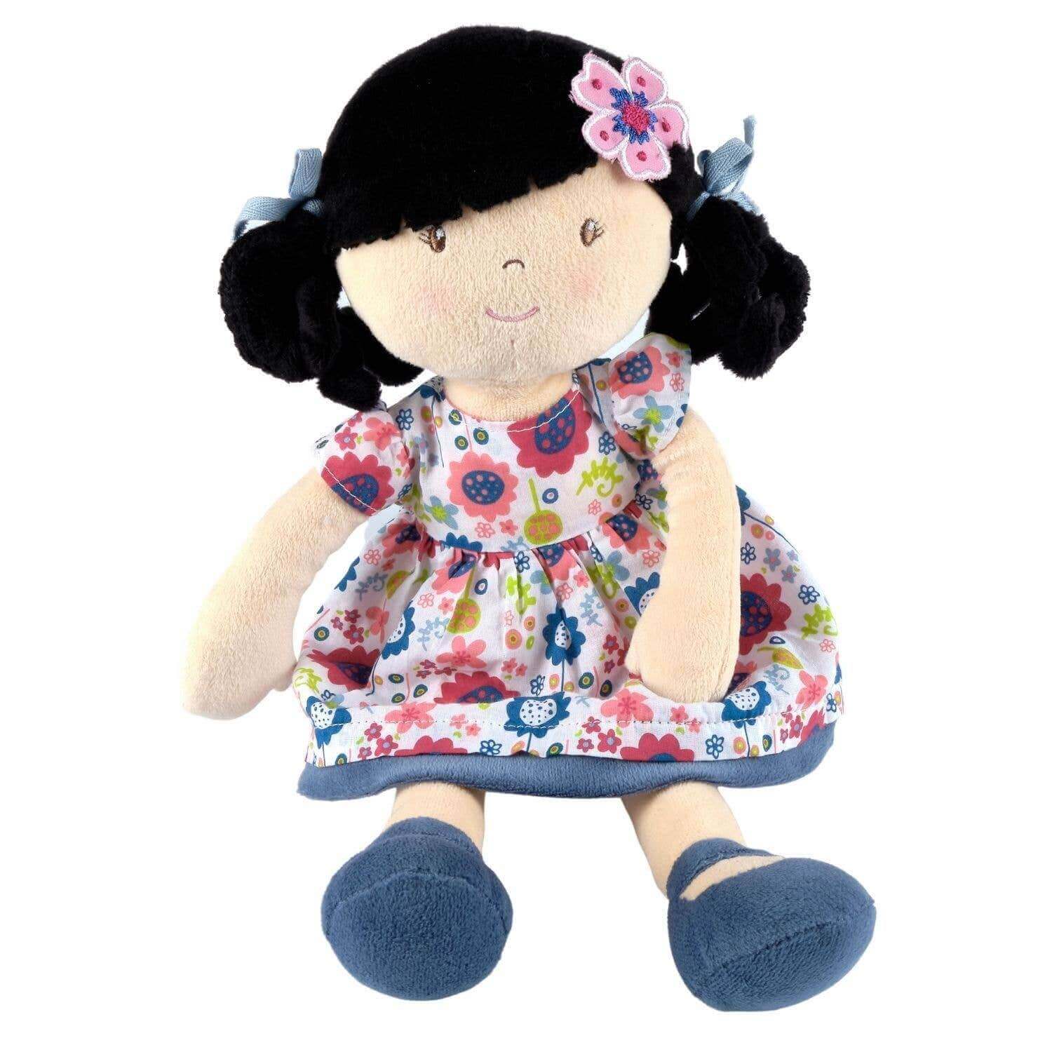 Lilac - Black Hair Doll, Tikiri Toys, eco-friendly Toys, Mountain Kids Toys