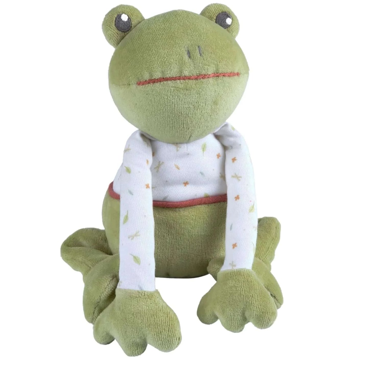 Gemba the Frog Soft Toy, Tikiri Toys, eco-friendly Toys, Mountain Kids Toys
