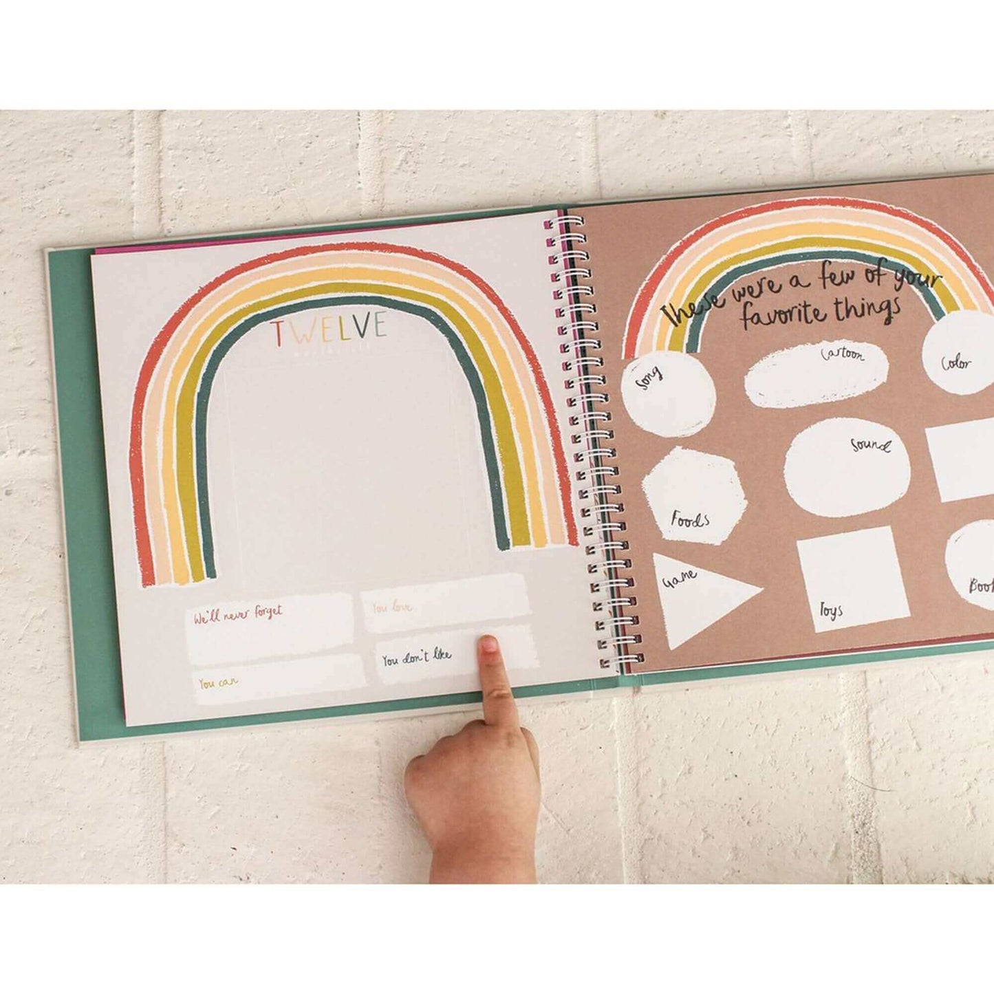Little Rainbow Memory Book, Lucy Darling, eco-friendly , Mountain Kids Toys